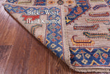 Persian Fine Serapi Hand Knotted Wool Runner Rug - 3' 9" X 17' 0" - Golden Nile