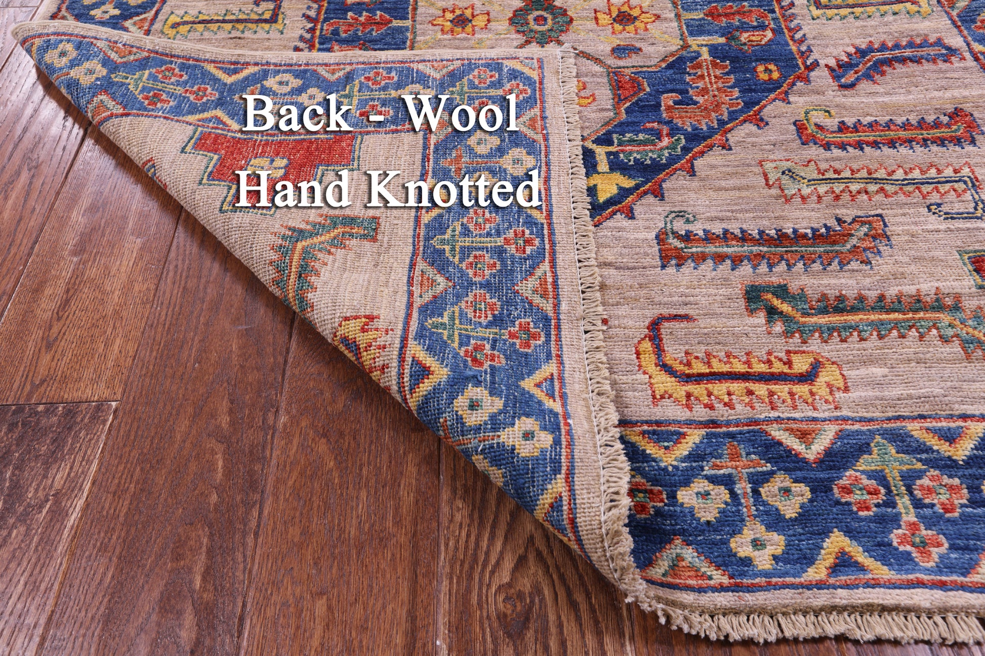 Persian Fine Serapi Hand Knotted Wool Runner Rug - 3' 9" X 17' 0" - Golden Nile