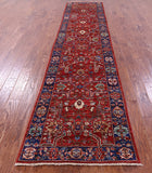 Persian Fine Serapi Handmade Wool Runner Rug - 2' 10" X 13' 5" - Golden Nile