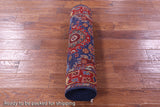 Blue Persian Fine Serapi Handmade Wool Runner Rug - 2' 11" X 13' 2" - Golden Nile