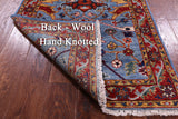 Persian Fine Serapi Handmade Wool Runner Rug - 2' 9" X 10' 0" - Golden Nile