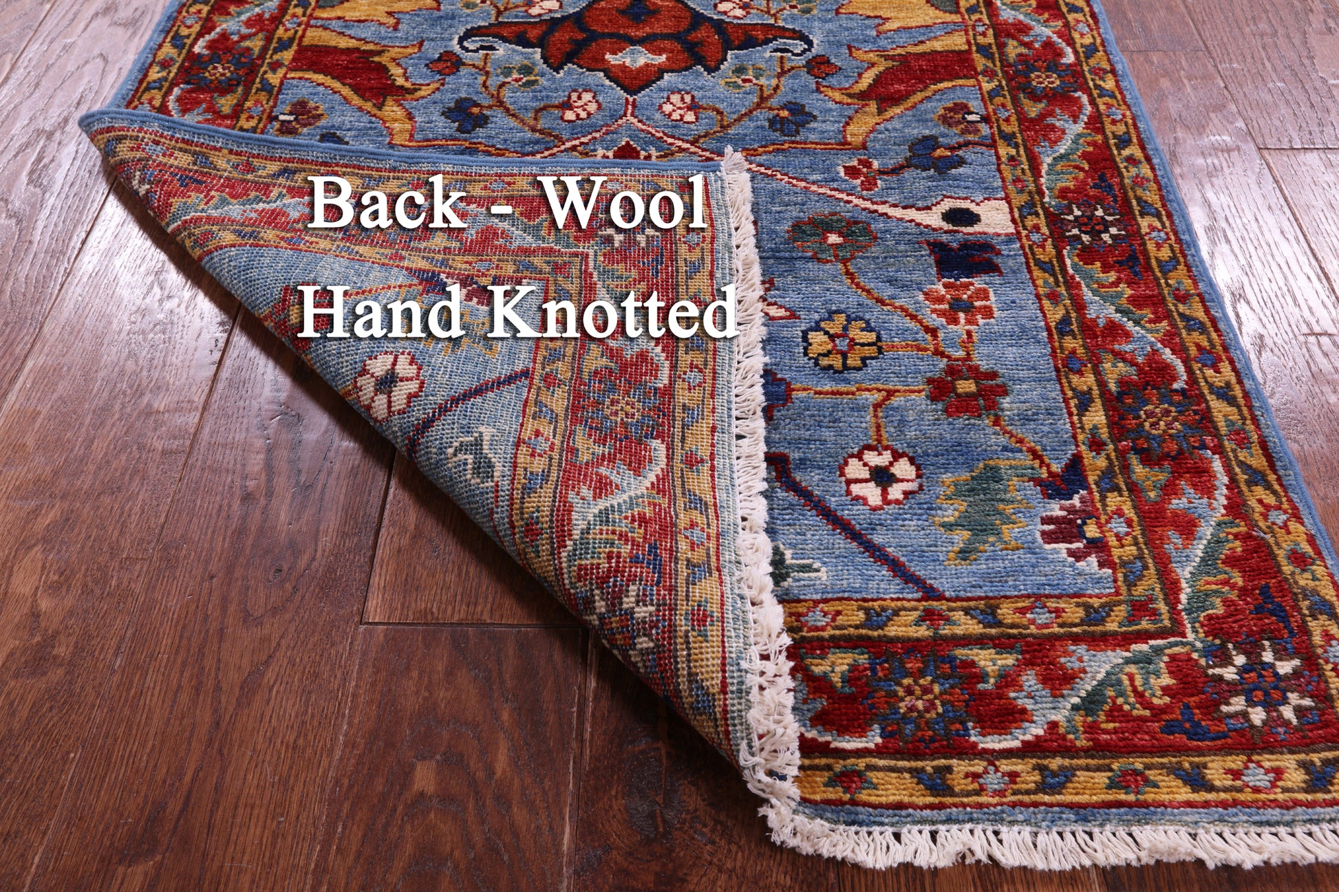 Persian Fine Serapi Handmade Wool Runner Rug - 2' 9" X 10' 0" - Golden Nile