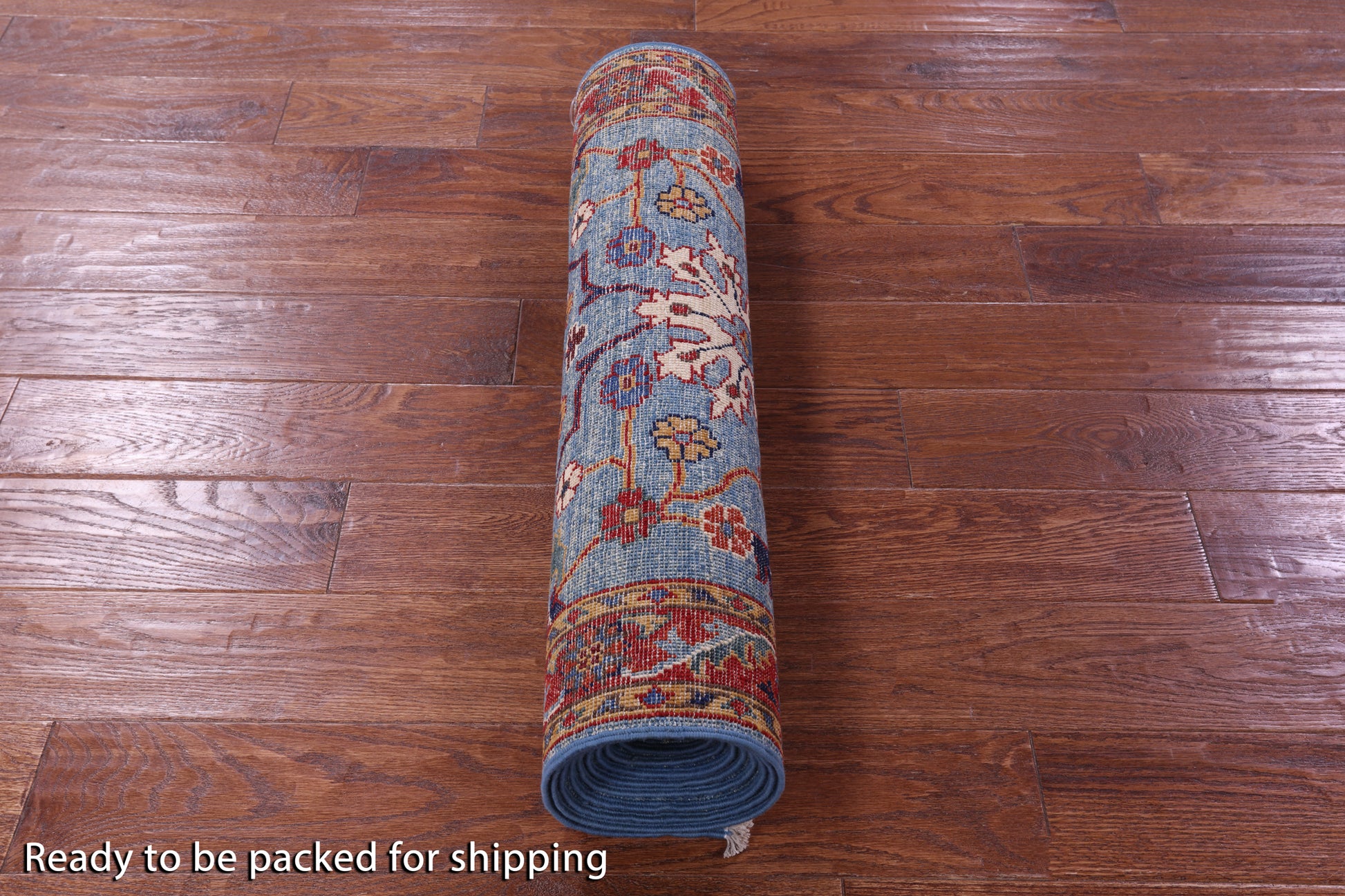 Persian Fine Serapi Handmade Wool Runner Rug - 2' 9" X 10' 0" - Golden Nile