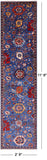 Persian Fine Serapi Hand Knotted Wool Runner Rug - 2' 9" X 11' 8" - Golden Nile