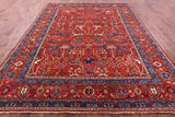 Persian Fine Serapi Hand Knotted Wool Rug - 9' 0" X 11' 8" - Golden Nile