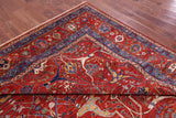 Persian Fine Serapi Hand Knotted Wool Rug - 9' 0" X 11' 8" - Golden Nile