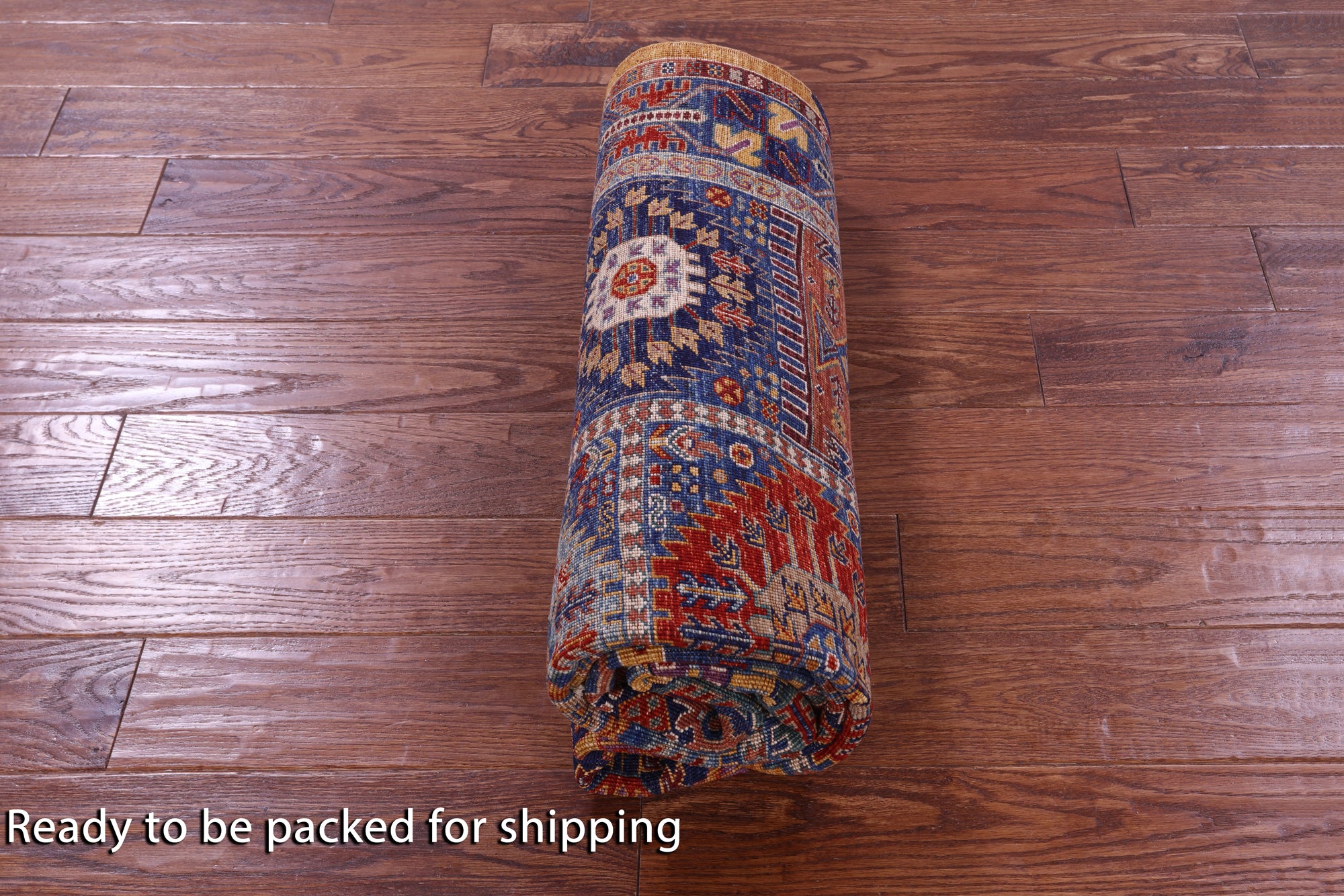 Persian Fine Serapi Handmade Wool Rug - 4' 10" X 6' 9" - Golden Nile