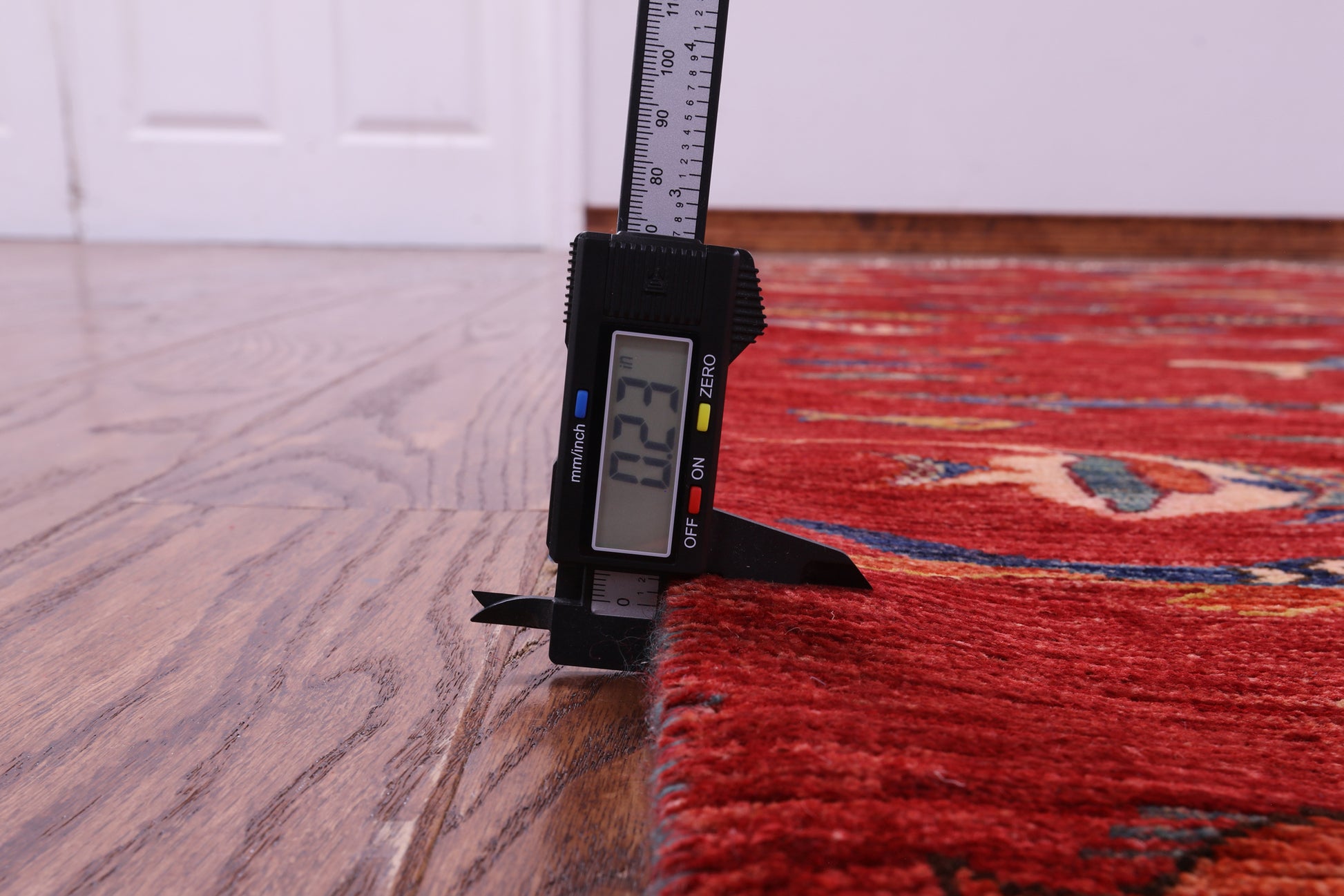 Fish Design Persian Gabbeh Hand Knotted Wool Rug - 9' 10" X 13' 8" - Golden Nile