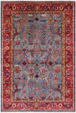 Persian Fine Serapi Hand Knotted Wool Rug - 5' 10" X 8' 6" - Golden Nile