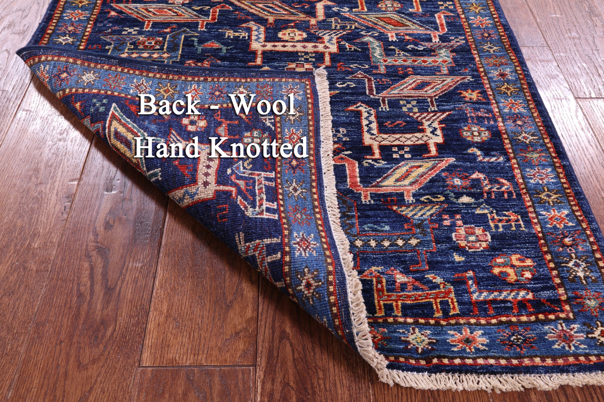 Persian Fine Serapi Hand Knotted Wool Runner Rug - 2' 9" X 9' 6" - Golden Nile