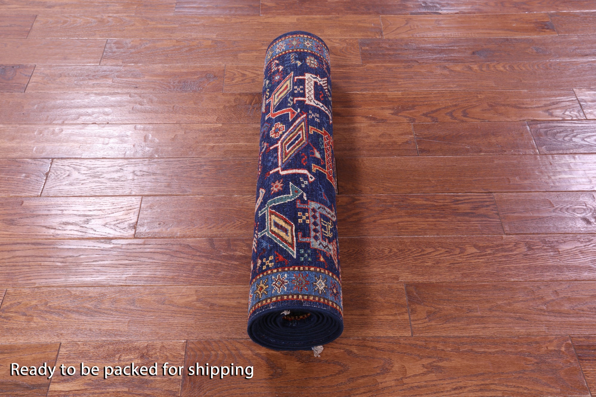 Persian Fine Serapi Hand Knotted Wool Runner Rug - 2' 9" X 9' 6" - Golden Nile