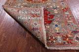 Persian Fine Serapi Handmade Wool Runner Rug - 2' 8" X 9' 11" - Golden Nile