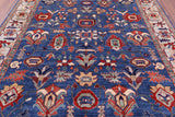 Persian Fine Serapi Handmade Wool Rug - 8' 0" X 9' 10" - Golden Nile