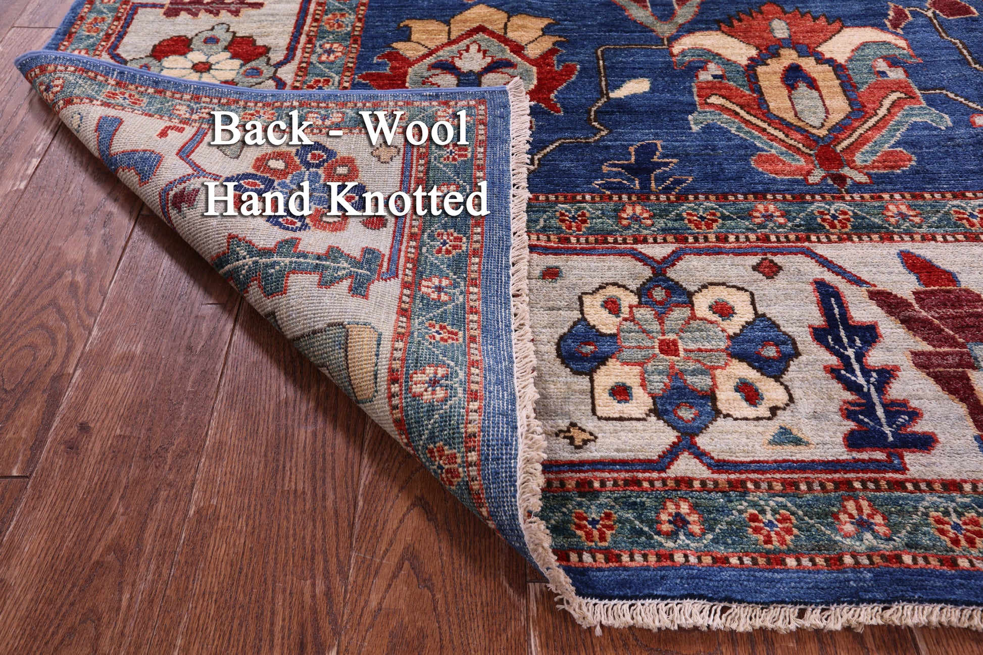 Persian Fine Serapi Handmade Wool Rug - 8' 0" X 9' 10" - Golden Nile