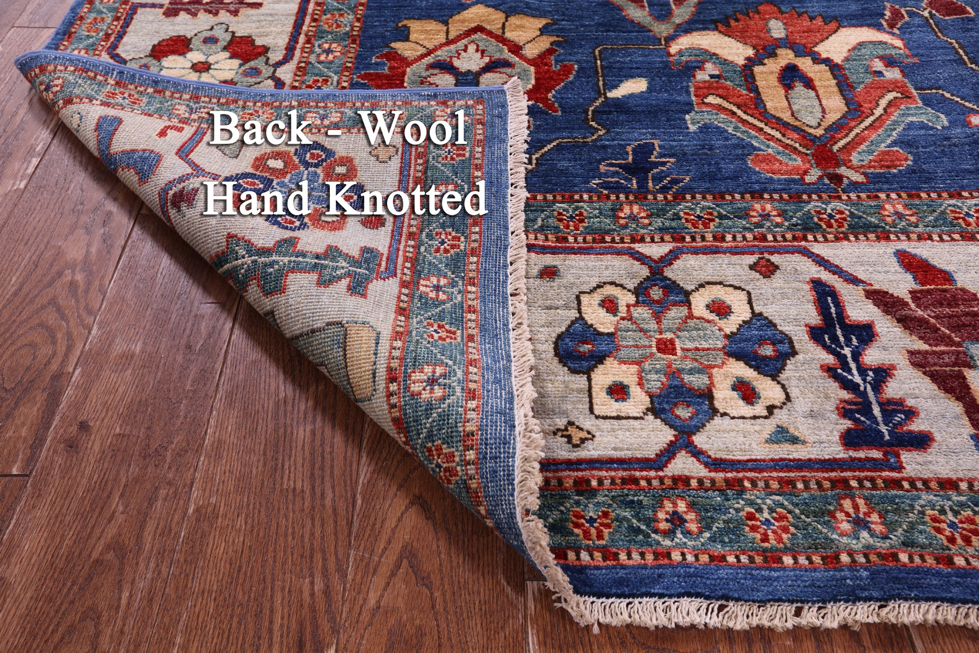 Persian Fine Serapi Handmade Wool Rug - 8' 0" X 9' 10" - Golden Nile