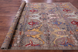 Persian Fine Serapi Hand Knotted Wool Rug - 8' 7" X 12' 6" - Golden Nile