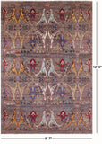 Persian Fine Serapi Hand Knotted Wool Rug - 8' 7" X 12' 6" - Golden Nile