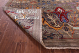 Persian Fine Serapi Hand Knotted Wool Rug - 8' 7" X 12' 6" - Golden Nile