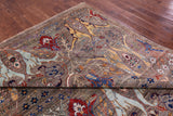 Persian Fine Serapi Hand Knotted Wool Rug - 8' 7" X 12' 6" - Golden Nile