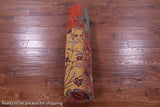 Tribal Persian Gabbeh Hand Knotted Wool Rug - 8' 2" X 9' 9" - Golden Nile