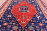 Persian Fine Serapi Hand Knotted Wool Rug - 8' 11" X 11' 4" - Golden Nile
