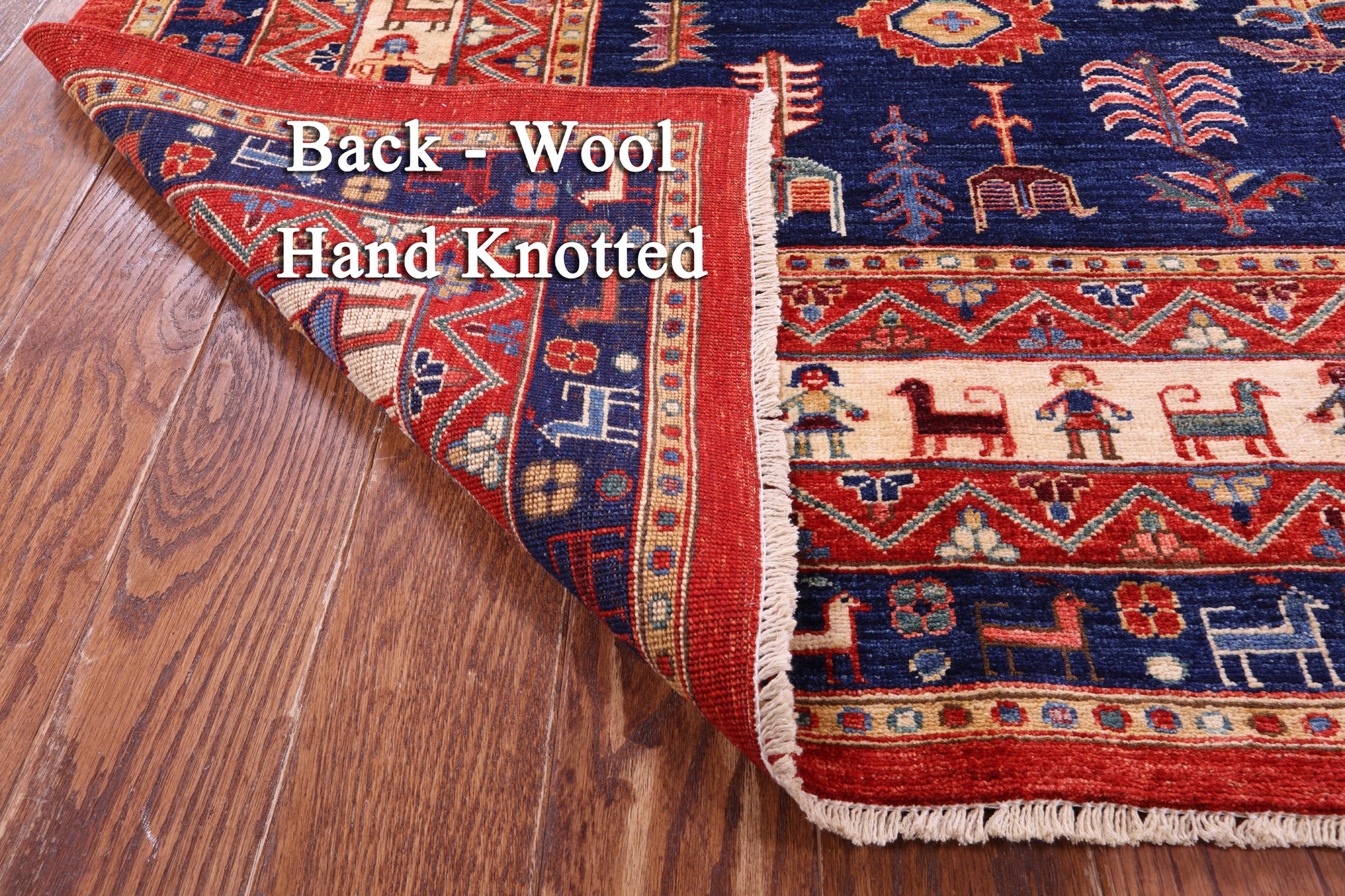 Persian Fine Serapi Hand Knotted Wool Rug - 8' 11" X 11' 4" - Golden Nile