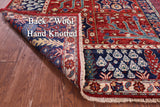 Persian Fine Serapi Hand Knotted Wool Rug - 8' 3" X 9' 11" - Golden Nile