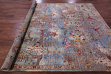 Persian Fine Serapi Handmade Wool Rug - 8' 1" X 9' 9" - Golden Nile
