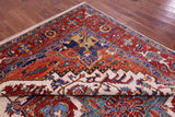 Persian Fine Serapi Handmade Wool Rug - 9' 0" X 11' 9" - Golden Nile