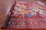 Persian Fine Serapi Handmade Wool Rug - 9' 2" X 11' 11" - Golden Nile