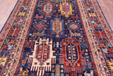 Persian Fine Serapi Handmade Wool Rug - 5' 11" X 9' 3" - Golden Nile
