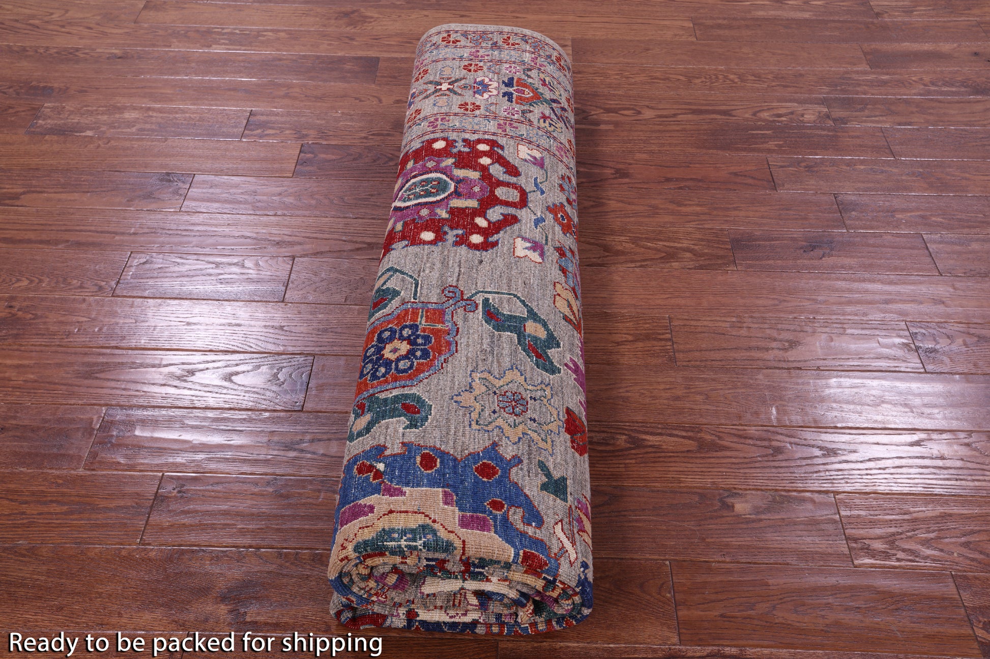 Persian Fine Serapi Handmade Wool Rug - 8' 10" X 11' 8" - Golden Nile