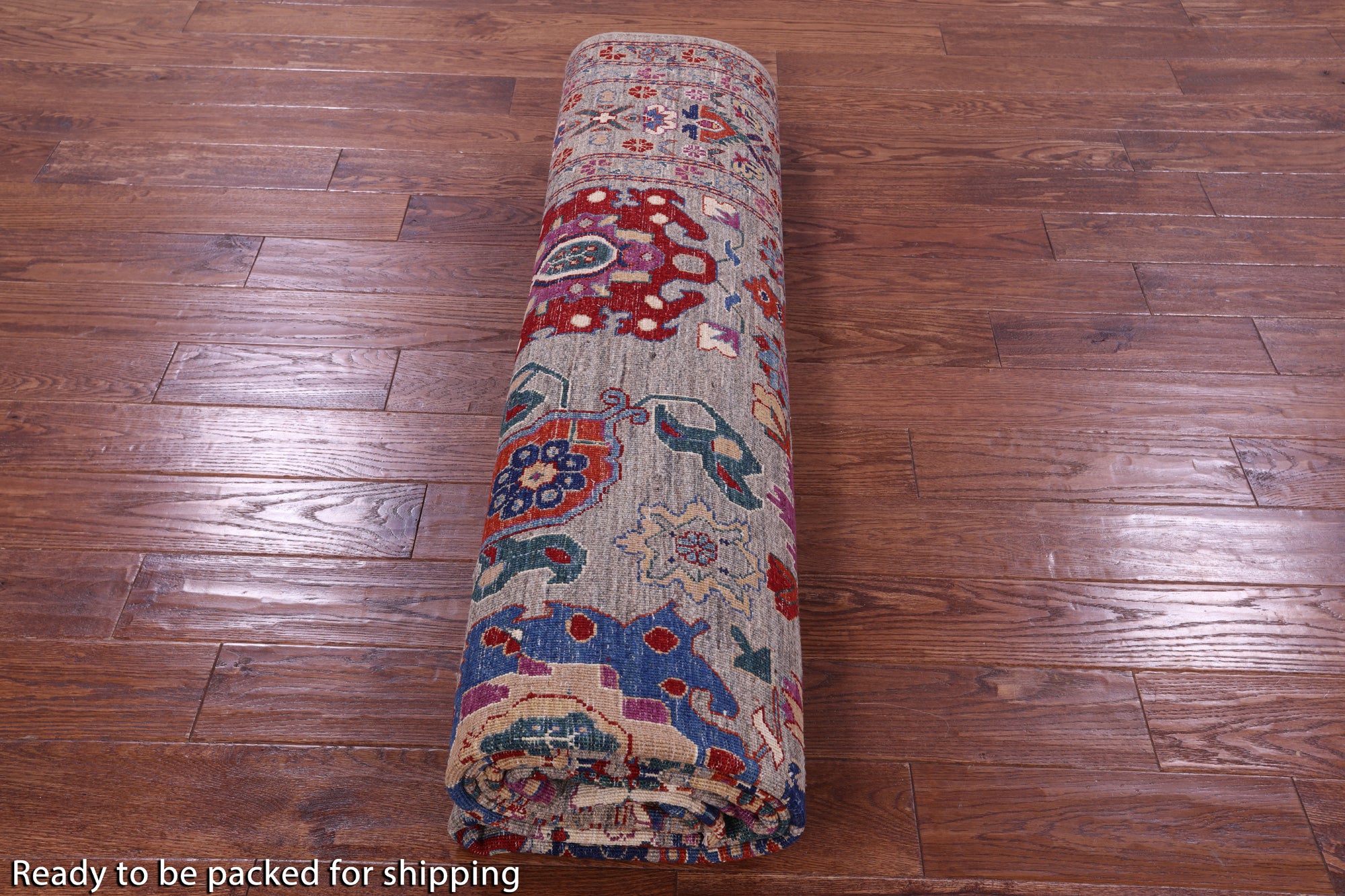 Persian Fine Serapi Handmade Wool Rug - 8' 10" X 11' 8" - Golden Nile