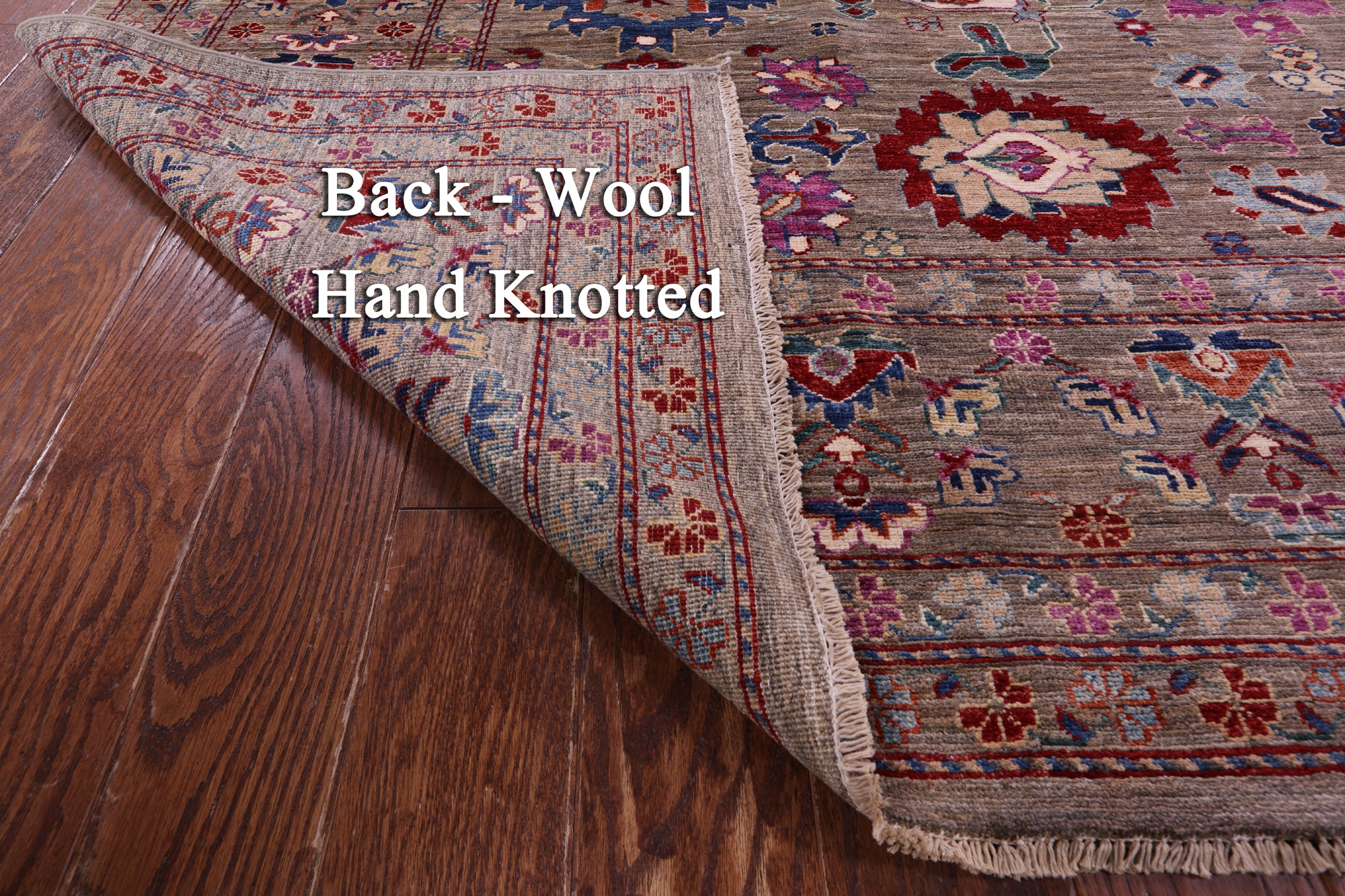 Persian Fine Serapi Handmade Wool Rug - 8' 10" X 11' 8" - Golden Nile