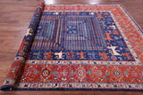 Persian Fine Serapi Hand Knotted Wool Rug - 8' 0" X 10' 0" - Golden Nile