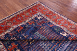 Persian Fine Serapi Hand Knotted Wool Rug - 8' 0" X 10' 0" - Golden Nile