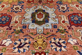 Persian Fine Serapi Hand Knotted Wool Rug - 9' 0" X 11' 9" - Golden Nile