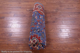 Persian Fine Serapi Hand Knotted Wool Rug - 8' 3" X 9' 11" - Golden Nile