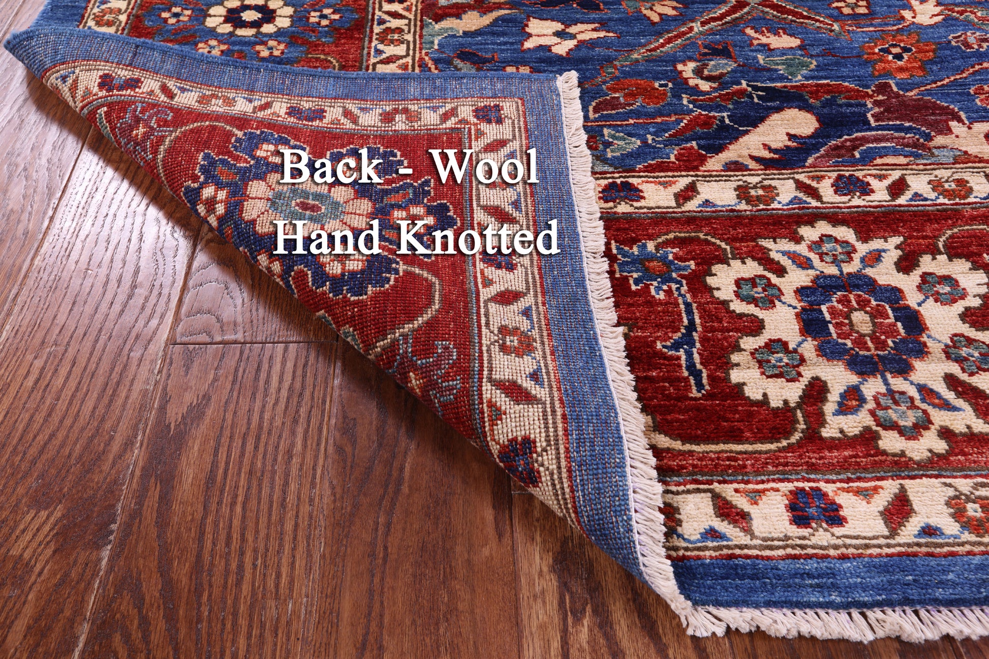 Persian Fine Serapi Hand Knotted Wool Rug - 8' 3" X 9' 11" - Golden Nile