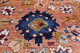 Persian Fine Serapi Hand Knotted Wool Rug - 9' 0" X 12' 0" - Golden Nile