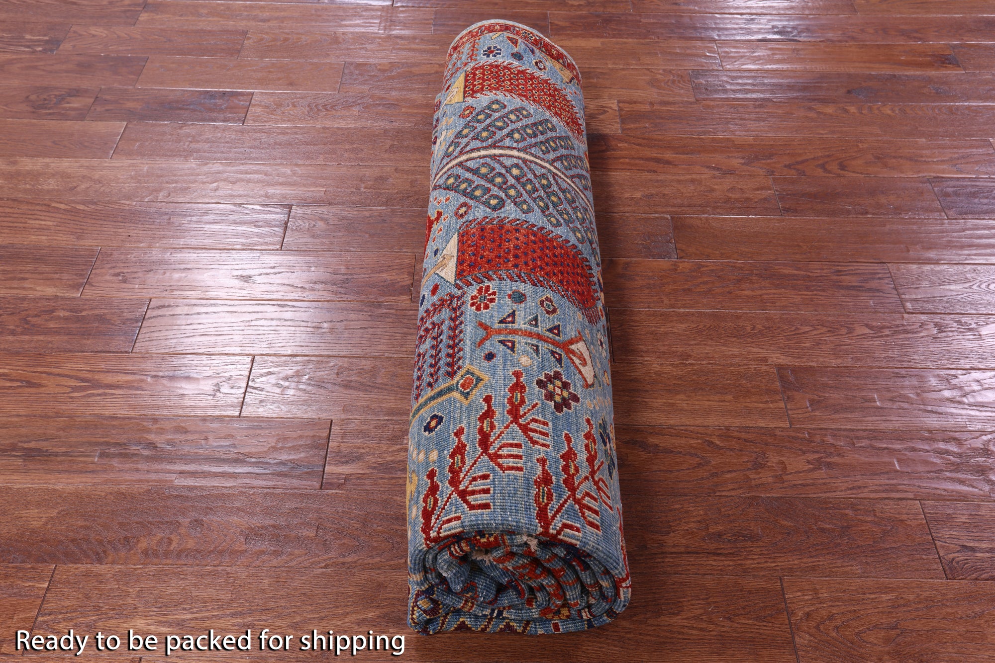 Persian Ziegler Hand Knotted Wool Rug - 7' 9" X 10' 0" - Golden Nile