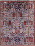 Persian Ziegler Hand Knotted Wool Rug - 7' 9" X 10' 0" - Golden Nile