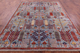 Persian Ziegler Hand Knotted Wool Rug - 7' 9" X 10' 0" - Golden Nile
