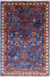 Persian Fine Serapi Handmade Wool Rug - 3' 1" X 4' 8" - Golden Nile