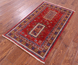 Persian Fine Serapi Handmade Wool Rug - 2' 6" X 4' 2" - Golden Nile