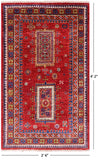 Persian Fine Serapi Handmade Wool Rug - 2' 6" X 4' 2" - Golden Nile
