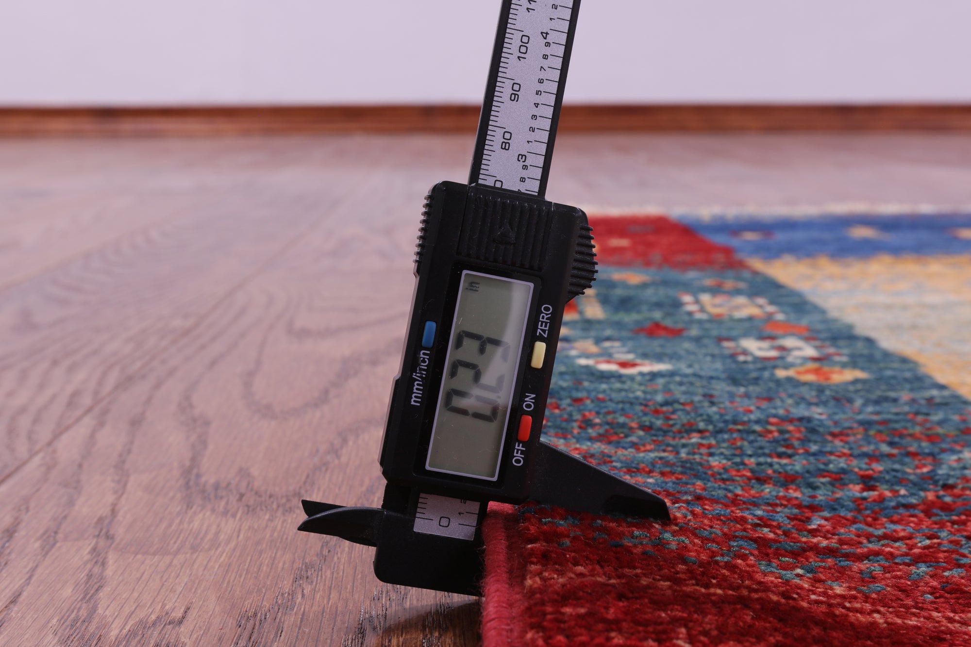 Tribal Persian Gabbeh Handmade Wool Rug - 3' 2" X 4' 11" - Golden Nile