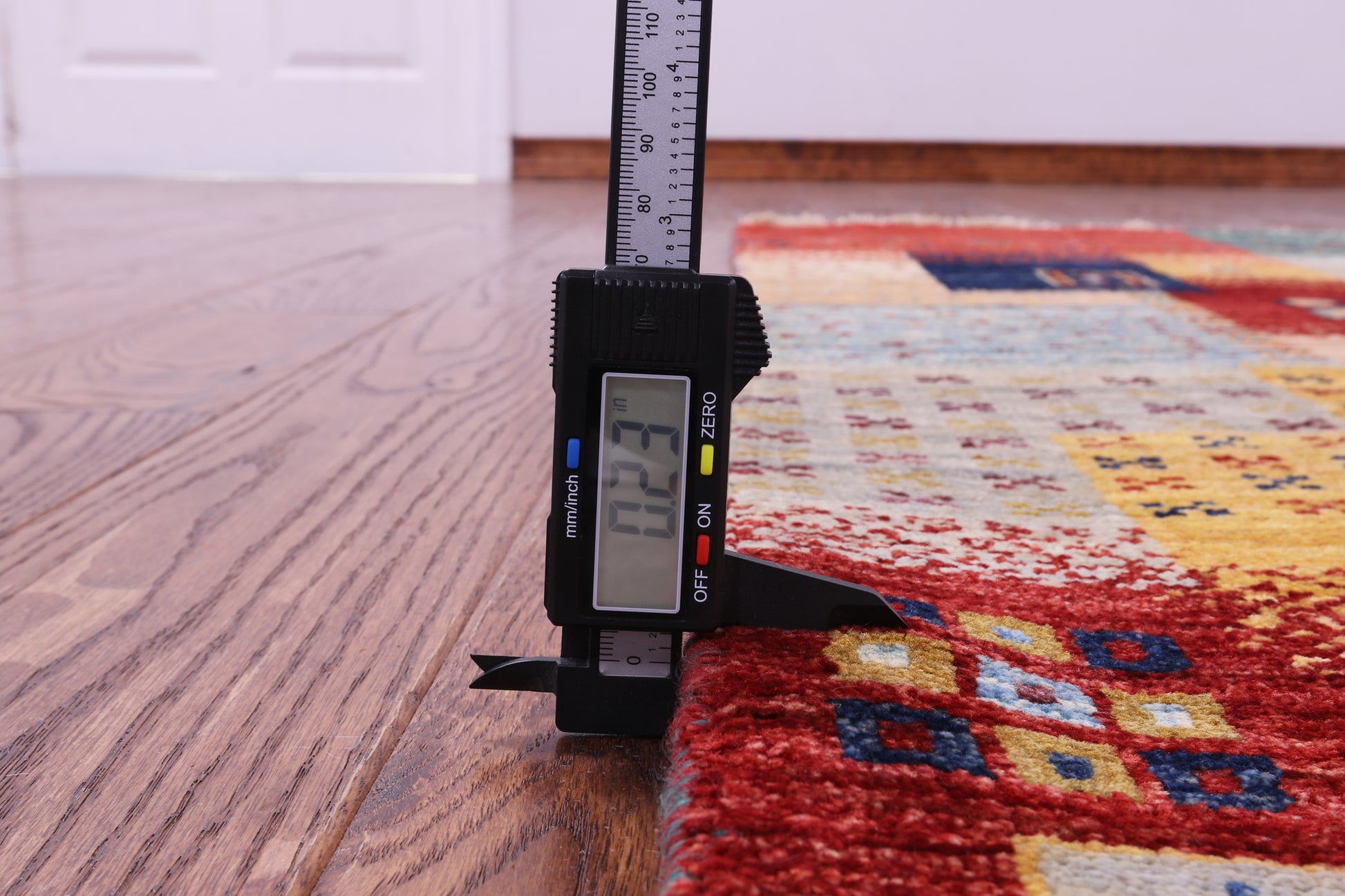 Tribal Persian Gabbeh Handmade Wool Rug - 8' 4" X 9' 10" - Golden Nile