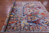 Persian Fine Serapi Handmade Wool Rug - 7' 11" X 9' 8" - Golden Nile