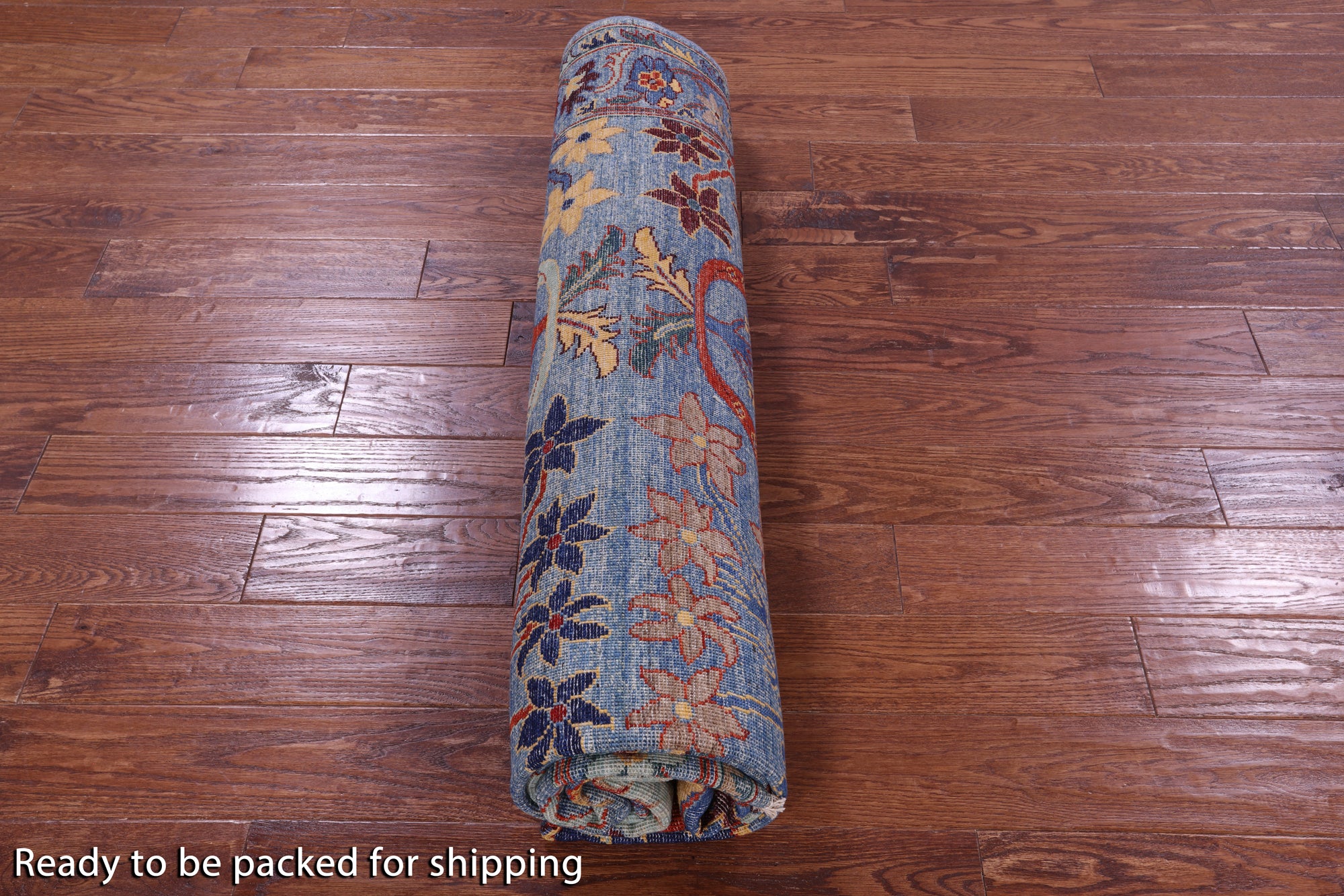 Persian Fine Serapi Handmade Wool Rug - 7' 11" X 9' 8" - Golden Nile